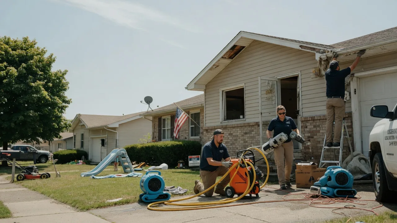 Water Damage Restoration in Pierron, IL near me